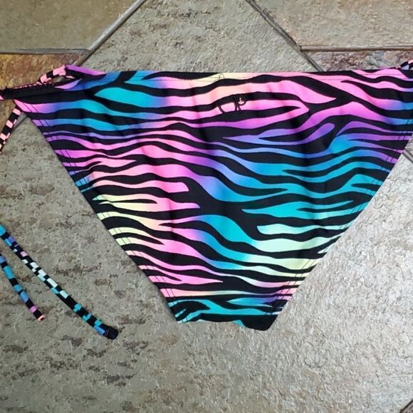 OP SWIM rainbow bikini bottom for summer. - Picture 4 of 5